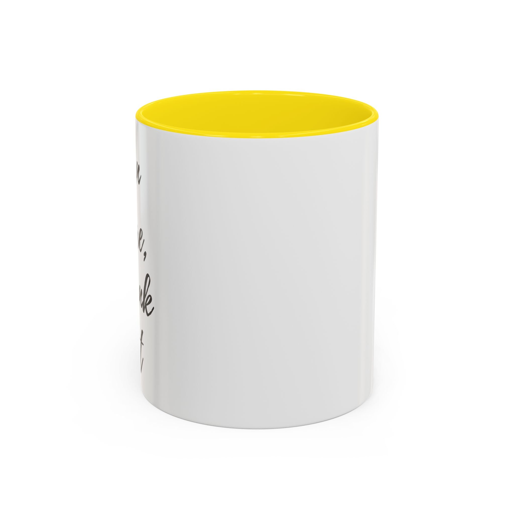Accent Coffee Mug (11, 15oz)"BEAN THERE DRANK THAT" COFFEE MUG