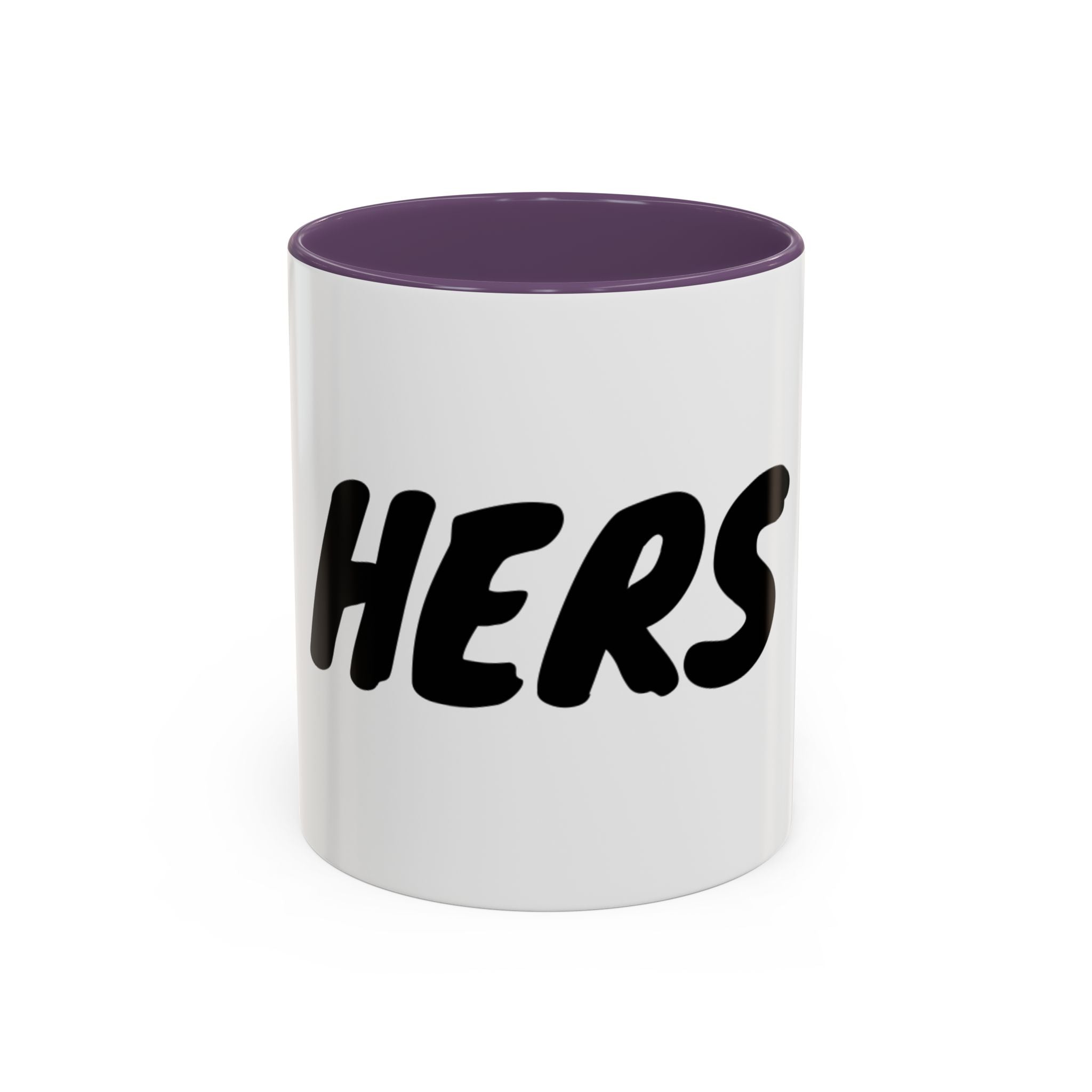 Accent Coffee Mug (11, 15oz) "HERS" COFFEE MUG
