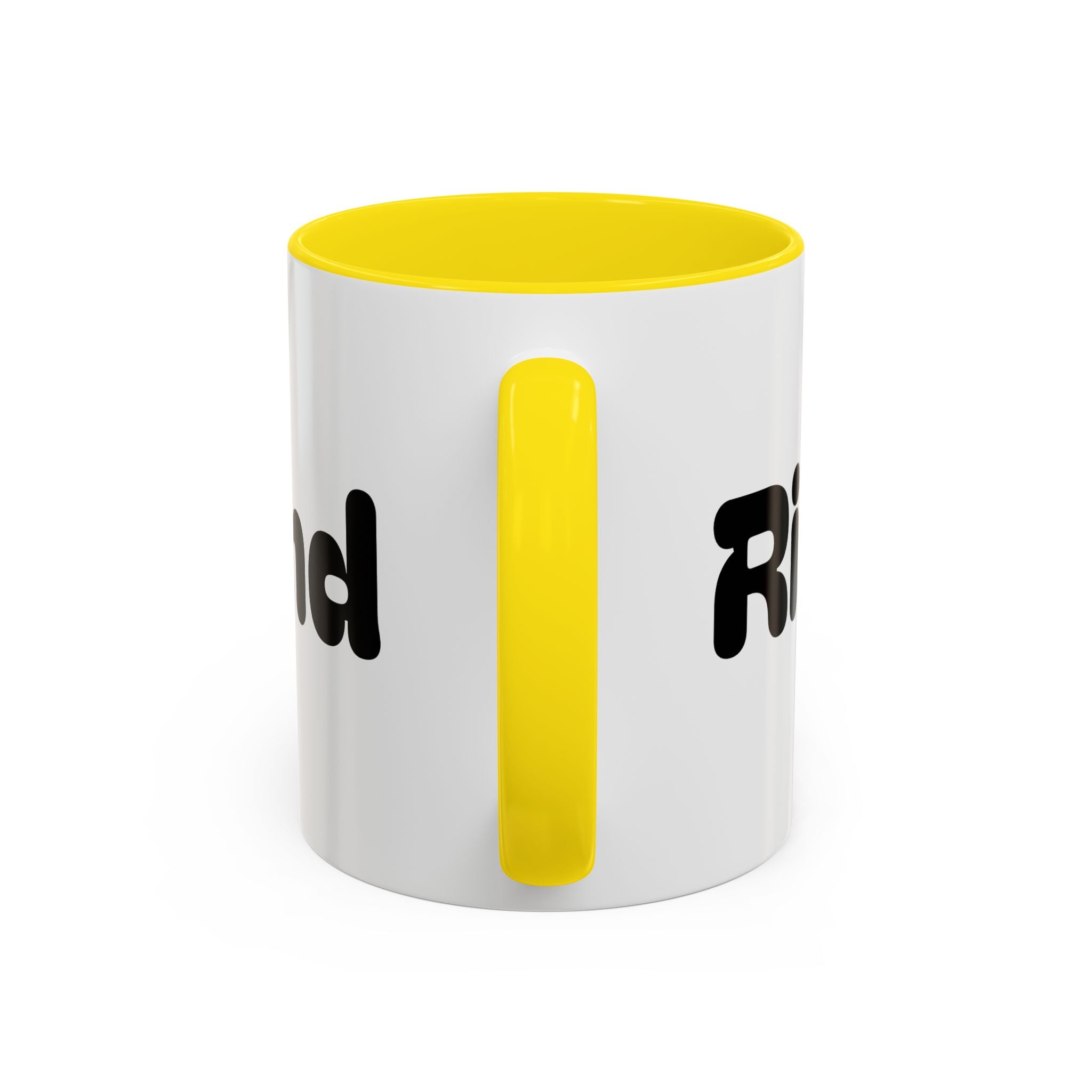 Coffee Mug — Rise & Grind Black Accent Ceramic Mug (11oz & 15oz)