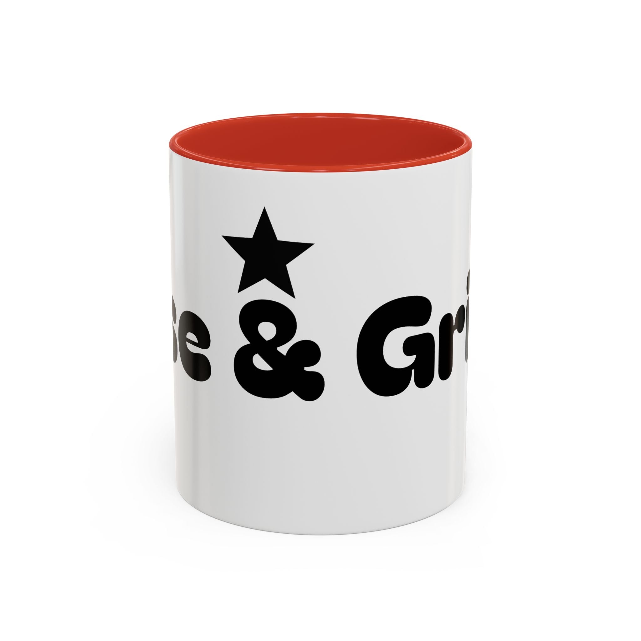 Coffee Mug — Rise & Grind Black Accent Ceramic Mug (11oz & 15oz)