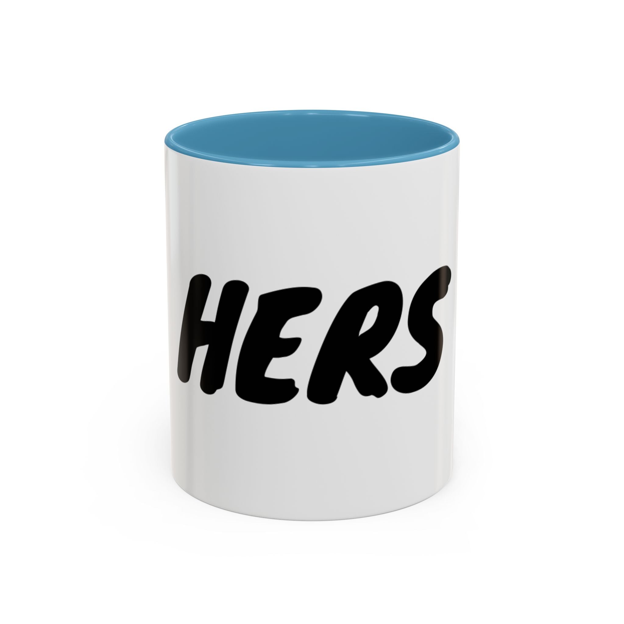 Accent Coffee Mug (11, 15oz) "HERS" COFFEE MUG