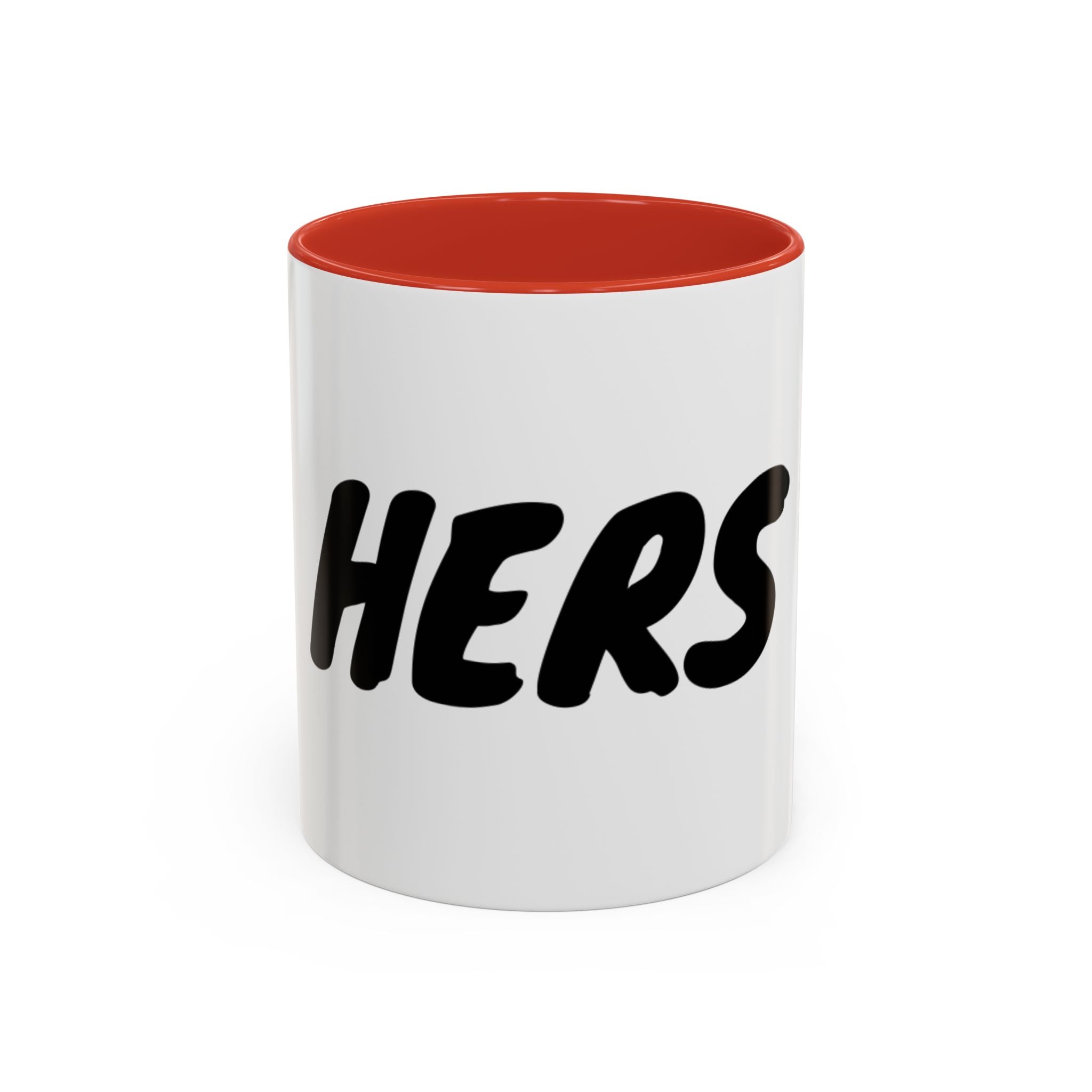 Accent Coffee Mug (11, 15oz) "HERS" COFFEE MUG