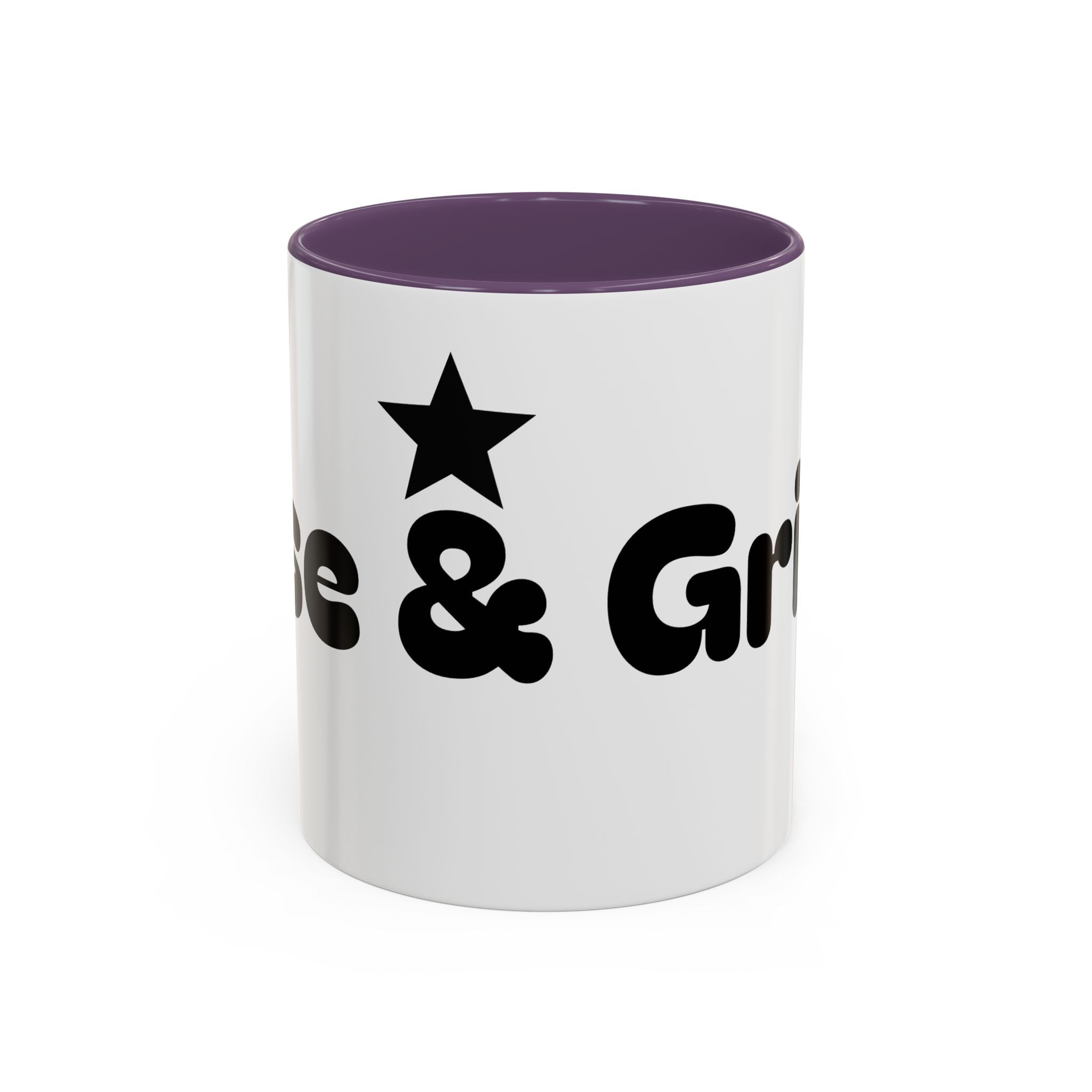 Coffee Mug — Rise & Grind Black Accent Ceramic Mug (11oz & 15oz)