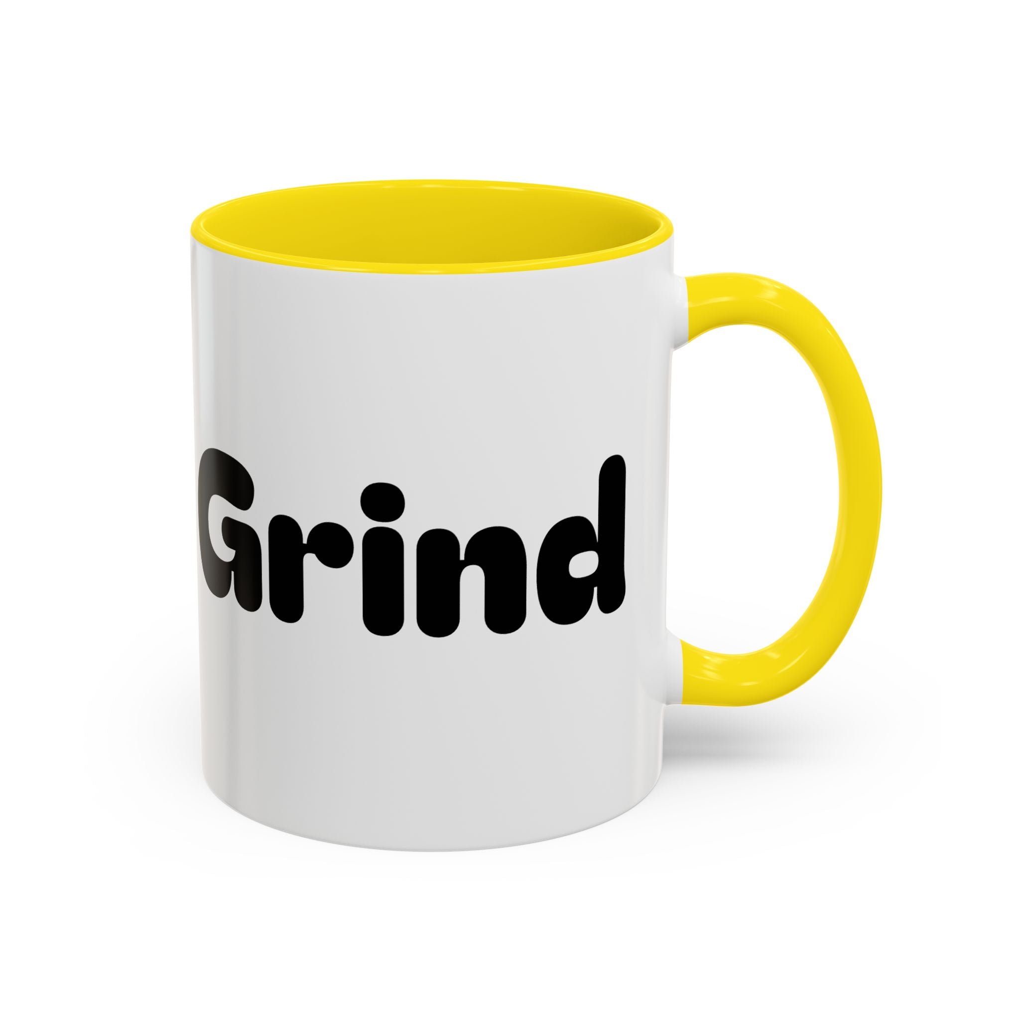 Coffee Mug — Rise & Grind Black Accent Ceramic Mug (11oz & 15oz)