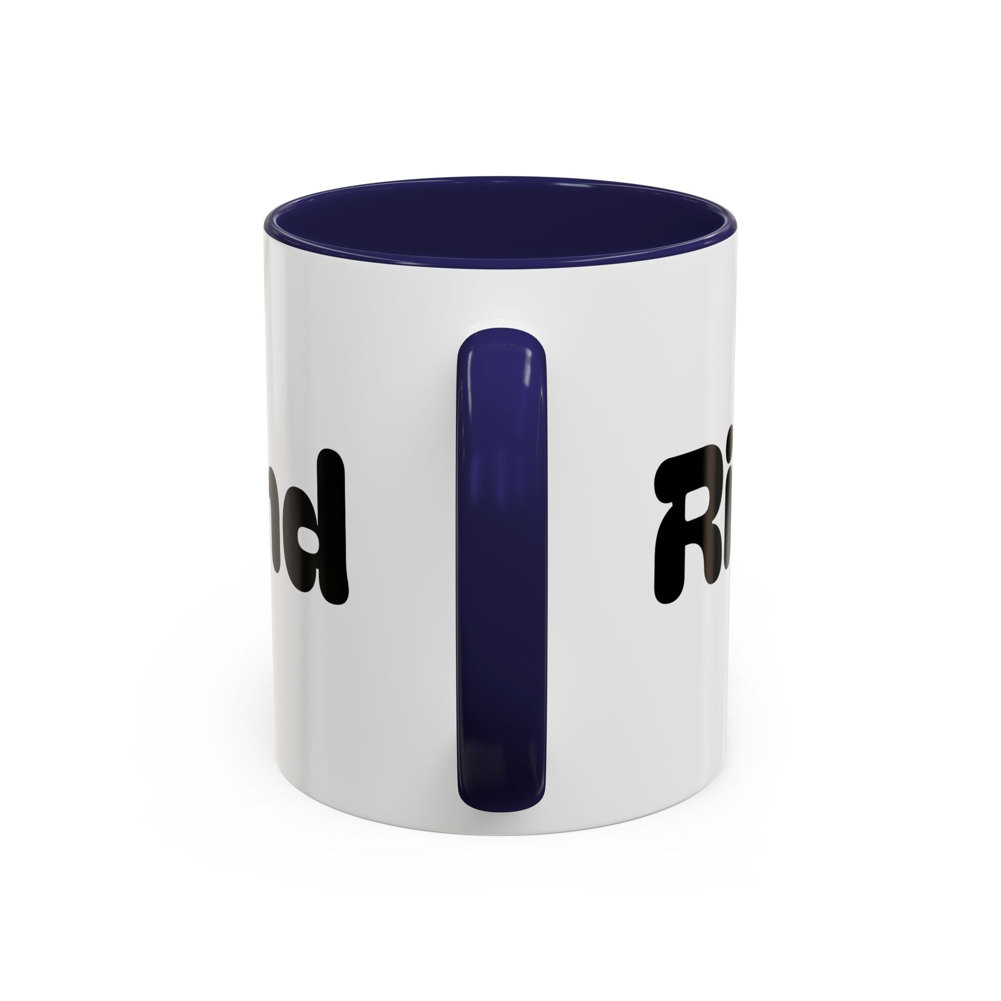 Coffee Mug — Rise & Grind Black Accent Ceramic Mug (11oz & 15oz)