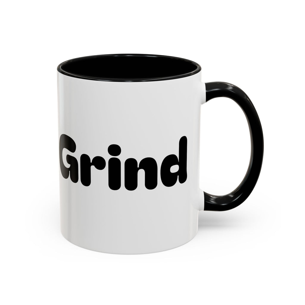 Coffee Mug — Rise & Grind Black Accent Ceramic Mug (11oz & 15oz)