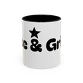 Coffee Mug — Rise & Grind Black Accent Ceramic Mug (11oz & 15oz)
