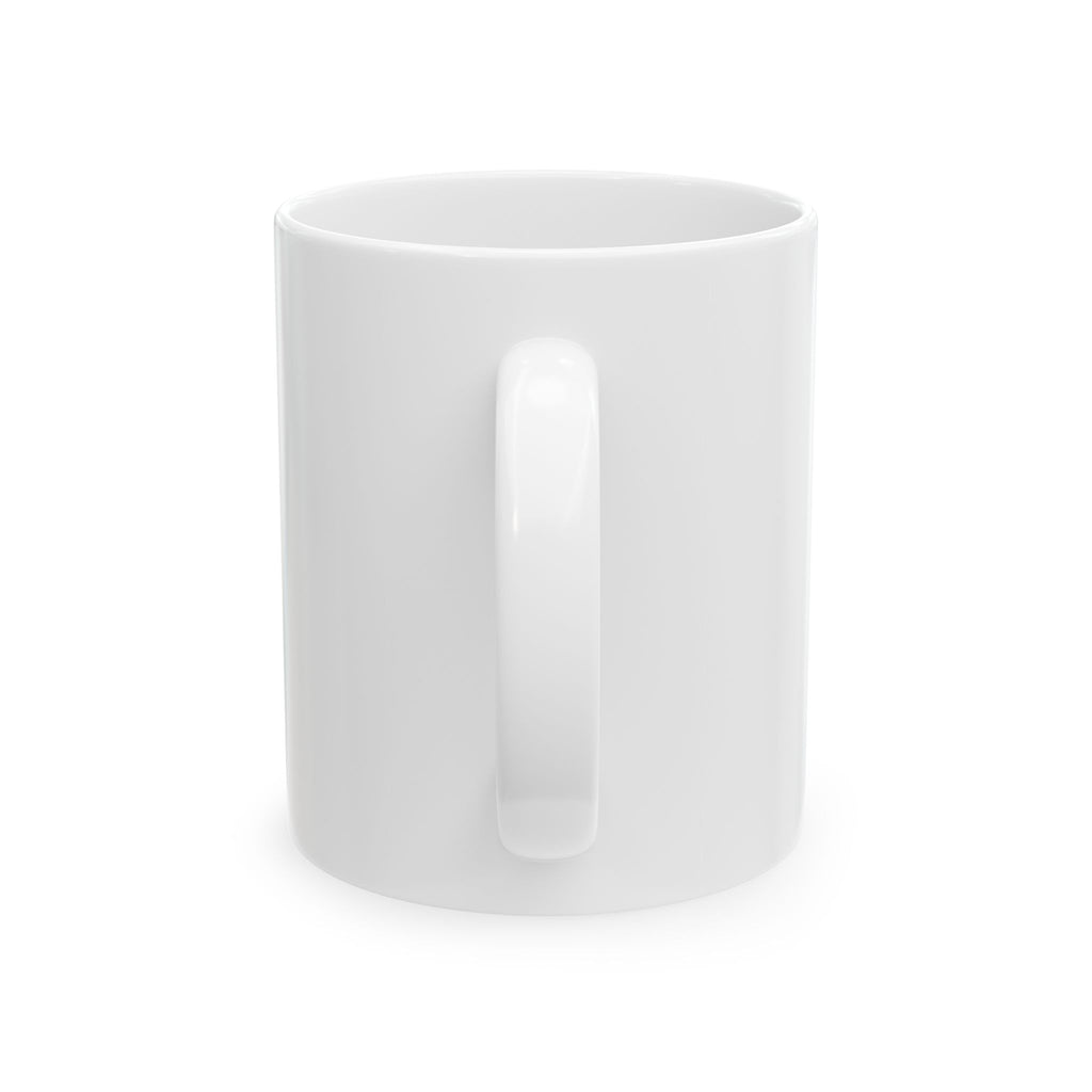 Ceramic Mug, (11oz, 15oz)"HUG ME MAYBE" COFFEE MUG