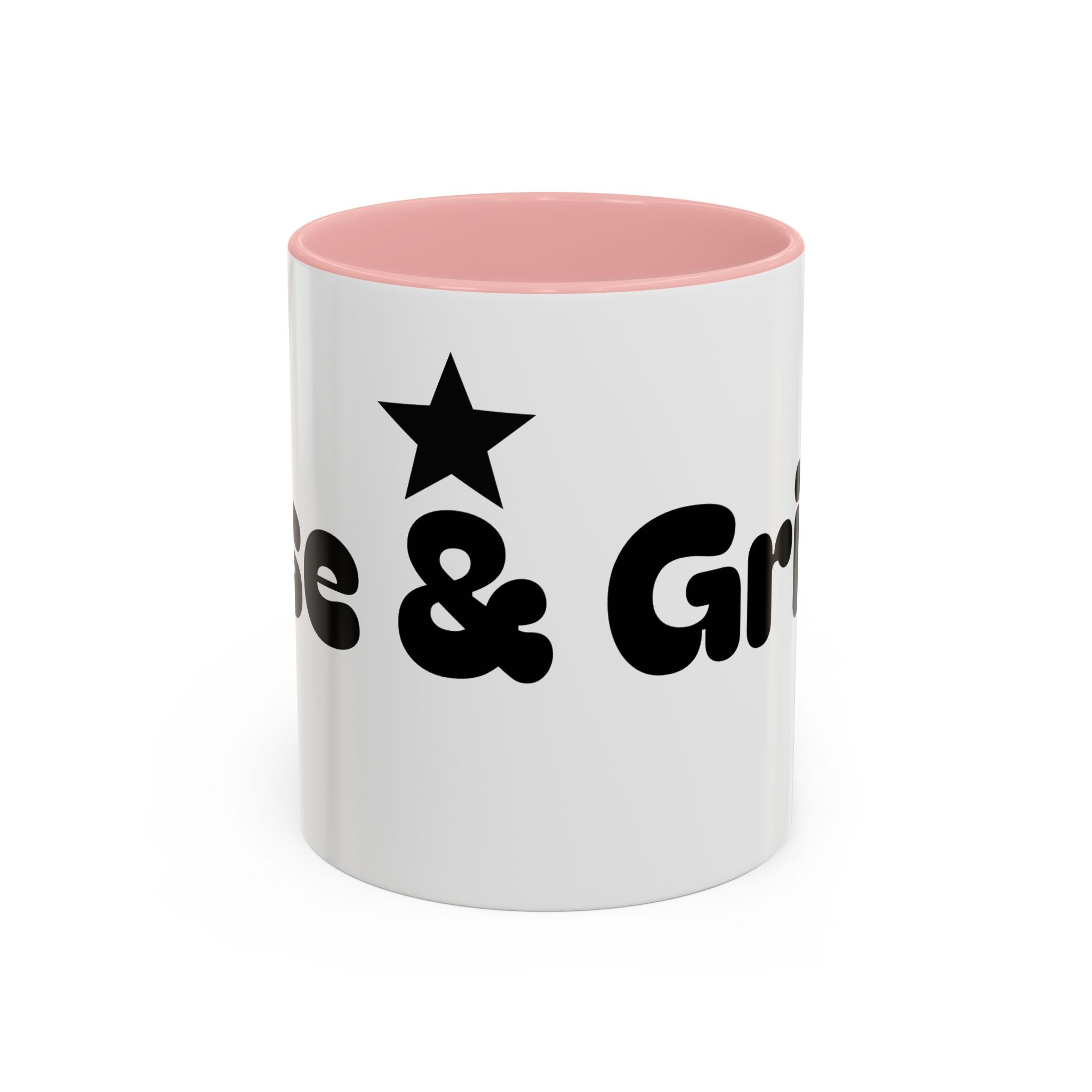 Coffee Mug — Rise & Grind Black Accent Ceramic Mug (11oz & 15oz)