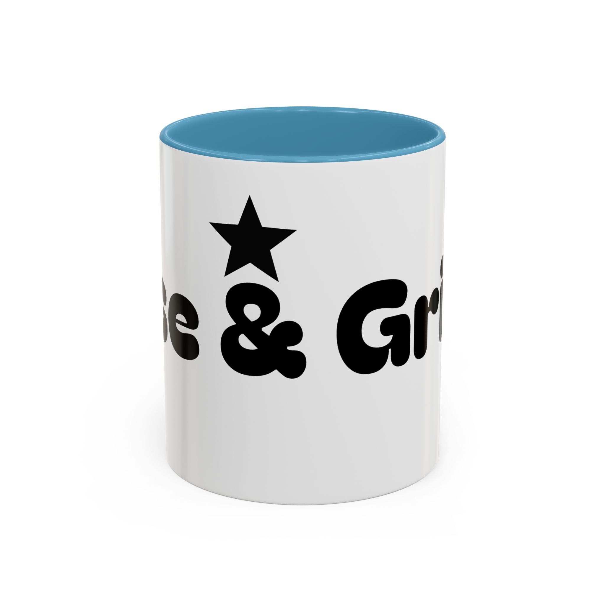 Coffee Mug — Rise & Grind Black Accent Ceramic Mug (11oz & 15oz)