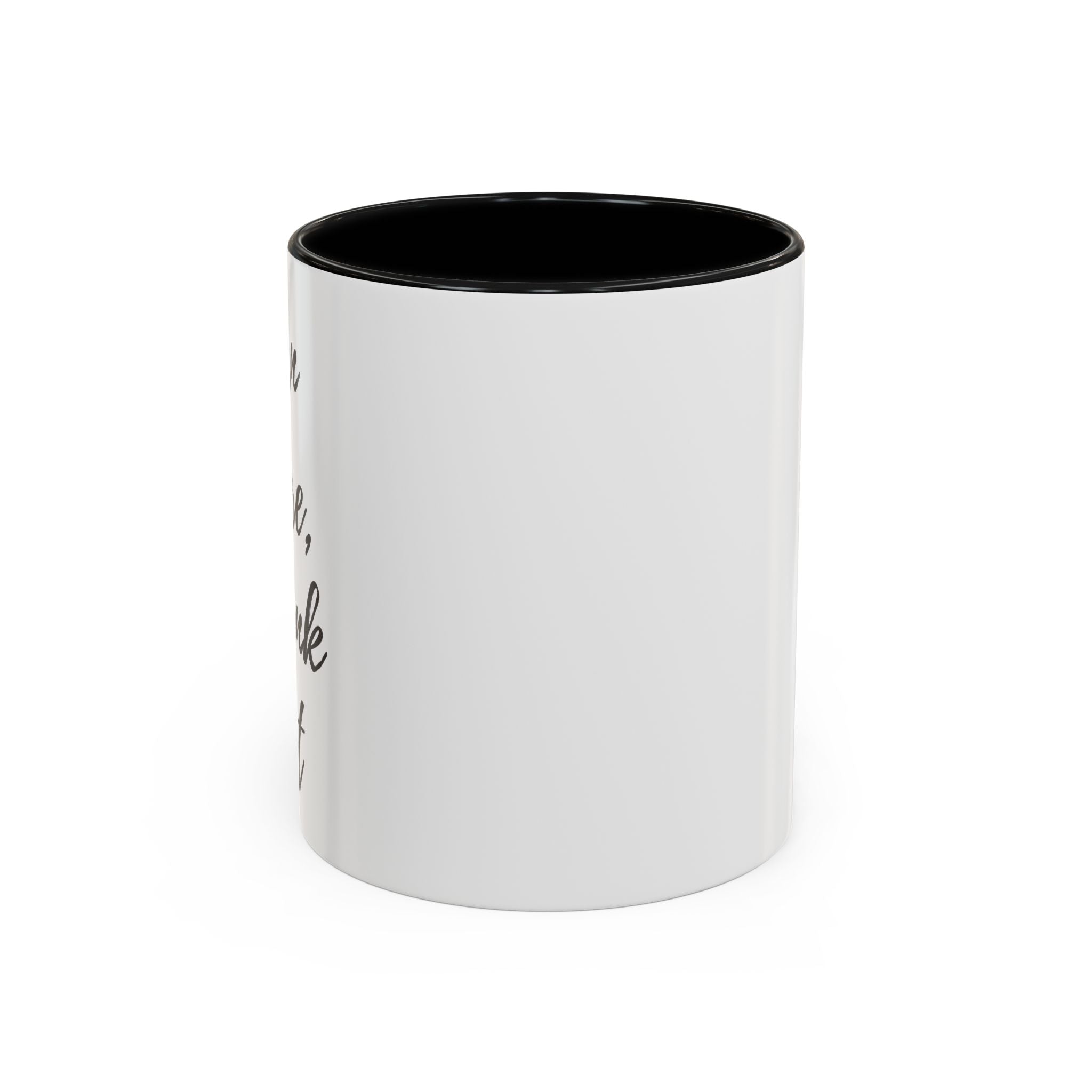 Accent Coffee Mug (11, 15oz)"BEAN THERE DRANK THAT" COFFEE MUG