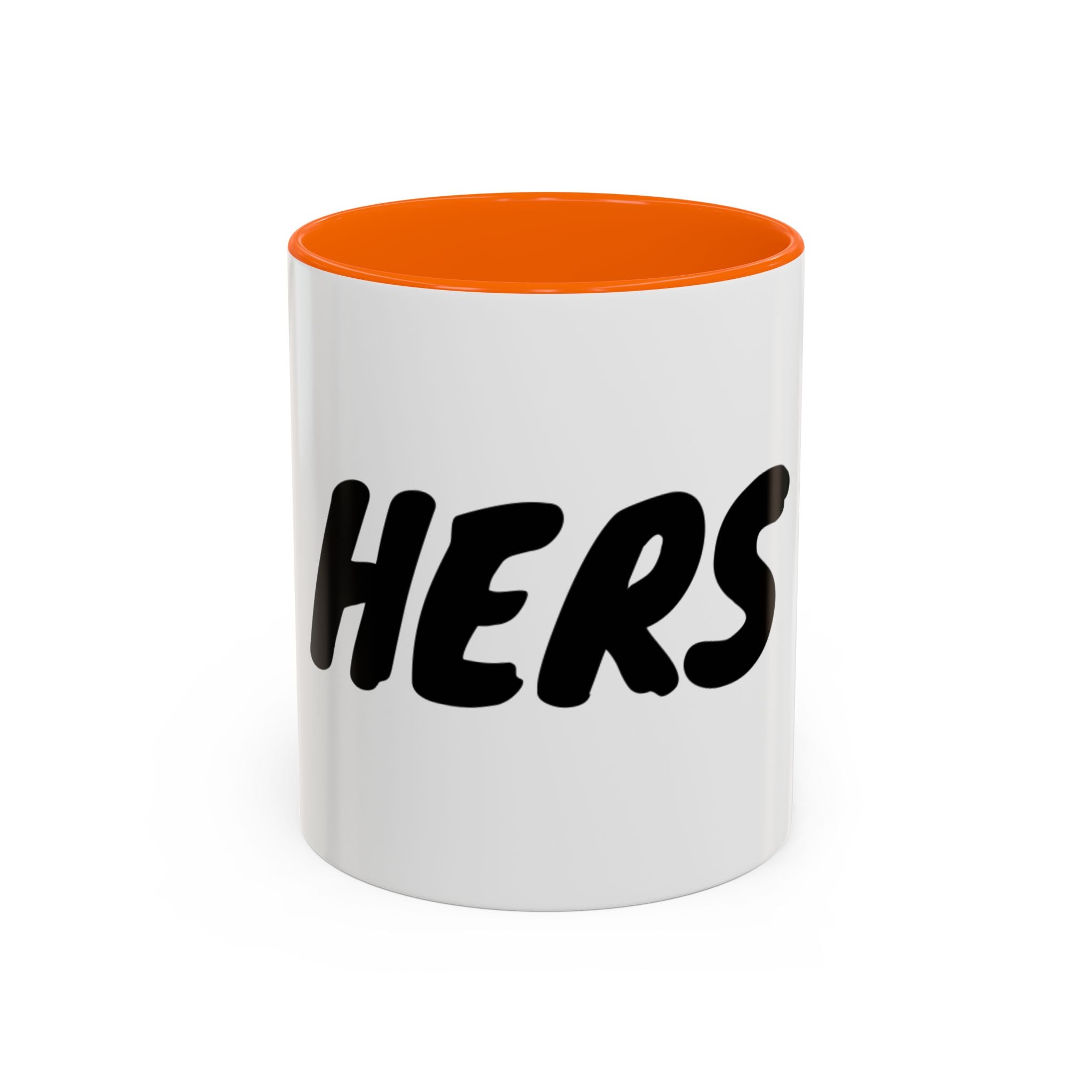 Accent Coffee Mug (11, 15oz) "HERS" COFFEE MUG