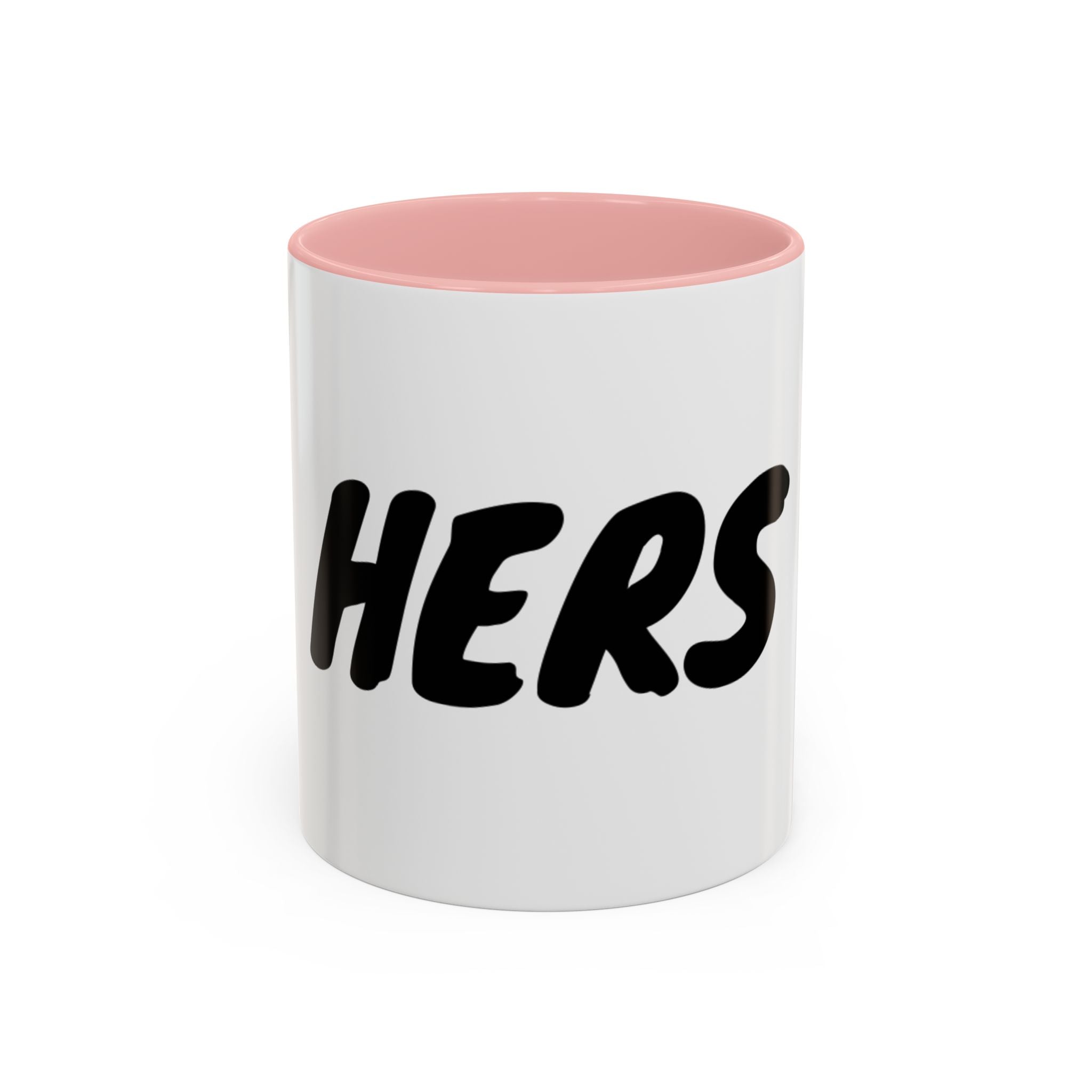 Accent Coffee Mug (11, 15oz) "HERS" COFFEE MUG