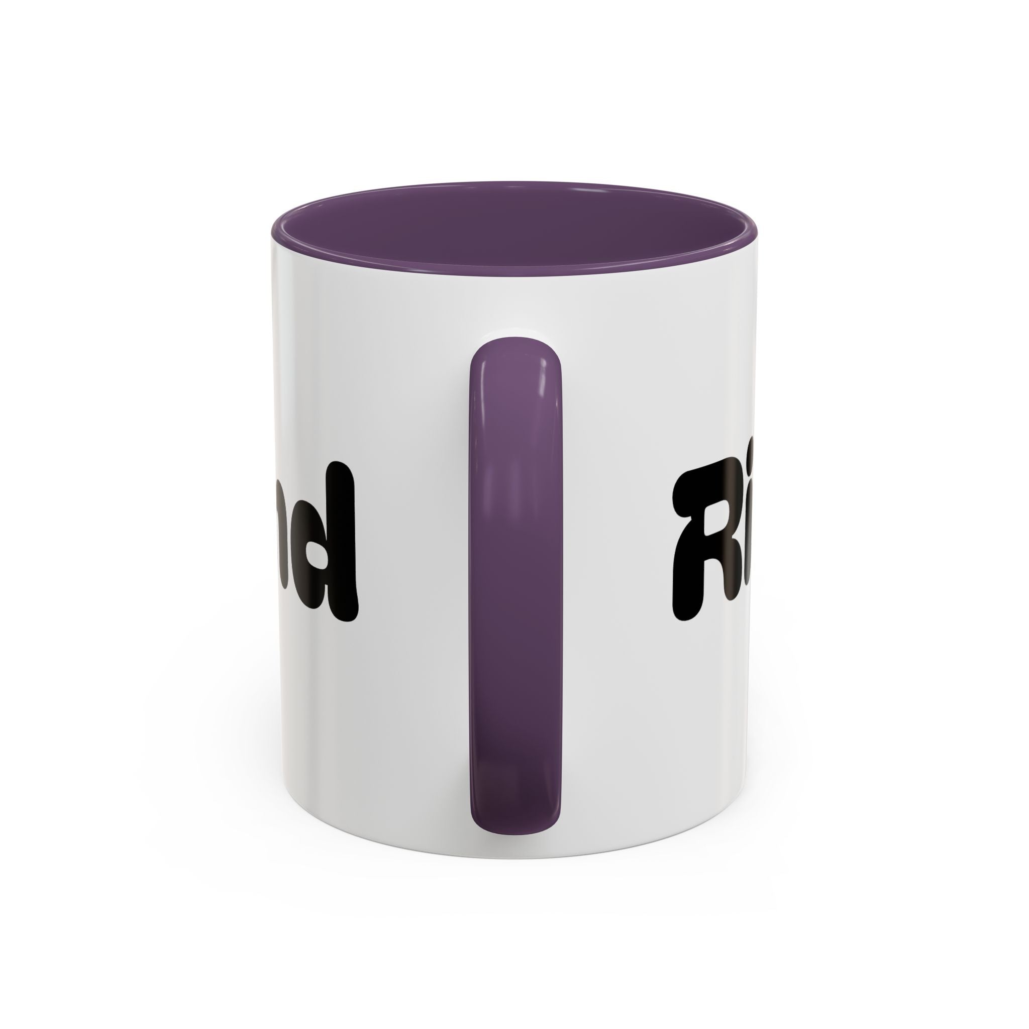 Coffee Mug — Rise & Grind Black Accent Ceramic Mug (11oz & 15oz)